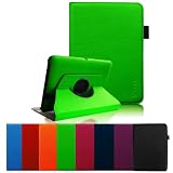 Fintie (Green) 360 Degrees Rotating Stand Case Cover (With Dual Auto Sleep/Wake Feature) for Kindle Fire HD 7 Inch Android Tablet-8 Color Options