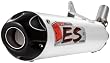 Big Gun Exhaust 07-7802 ECO UTILITY Silver Slip On Exhaust for Polaris