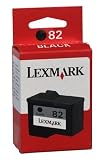 Compatible Lexmark 82 Ink Cartridge. Black, High Resolution. Fits printer models: Z55/Z65, X5150, X6150, X6170