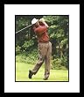 Vijay Singh PGA Golf Framed 8x10 Photograph Swinging Driver