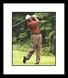 Vijay Singh PGA Golf Framed 8x10 Photograph Swinging Driver