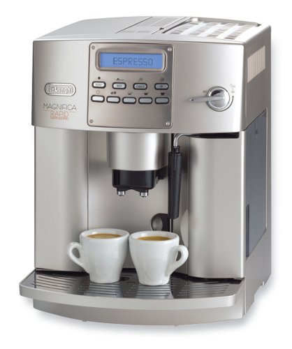 DeLonghi ESAM 3400.S Magnifica Rapid Cappuccino Espresso ...