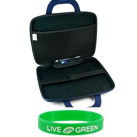 Samsung X360-34G 13.3-Inch Laptop Airport Checkpoint-Friendly EVA Cube Carrying Case - Dark Blue