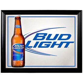Bud Light Framed Mirror by BUDSHOP