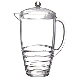 Acrylic Swivel Pitcher - Clear