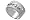 14K White Gold Hand-Crafted Matte-Finish Ring, Etched and Enhanced with Custered Bezel Diamonds., 5