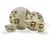 222 5th Bella Vista 16-Piece Round Dinnerware Set, Service for 4