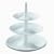 Baby Babell White Three Tiered Stand