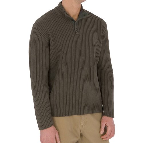 Royal Robbins Men's Everest Button Mock Shirt - Tundra S