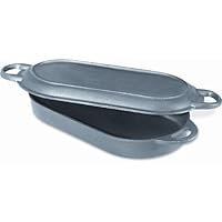 Texsport Cast Iron Fish Fry/Large Casserole Pan