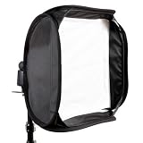 Produkt-Bild: Enjoyyourcamera Magic Square Universal Softbox Lichtwanne mit integriertem Blitzhalter f&uuml;r Blitzger&auml;t Systemblitz (made by Tristar)