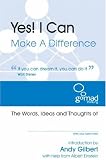 Yes! I Can Make a Difference