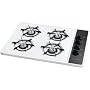 Frigidaire FGC30C3AW 30in Gas Cooktop - White (Black Accents)