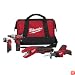 Milwaukee 2490-24 12-Volt Compact Drill, Hackzall Saw, Pipe Cutter, and Worklight Combo Kit