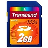 Transcend Ultra Performance 133X - Flash memory card - 2 GB - 133x - SD