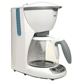 Braun KF580 AromaDeluxe 10-Cup TimeControl Coffemaker