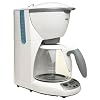 Braun KF580  AromaDeluxe 10-Cup TimeControl Coffemaker, White