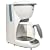 Braun KF580  AromaDeluxe 10-Cup TimeControl Coffemaker, White