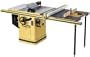 Powermatic 1660803K Model 66 10-Inch Left Tilt 3 Horsepower Table Saw with 50-Inch Accu-Fence, Router Lift, 2 Cast Iron Extension Wings, Table Board, and Legs, 230-Volt 1 Phase