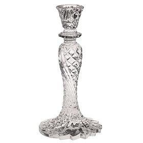Waterford Crystal Seahorse Abstract Candlestick