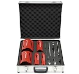 Rothenberger Dry Diamond Core Kit Set 12 Piece
