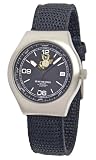 U.S. Marine Corps. Men's "Valor" Black Fabric Strap Watch