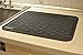 Silicone Quick Dish Drying Mat By Coowind- with Bonus Pot Trivet and S Hook-Extra Large 17.8