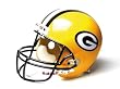 Green Bay Packers Full Size Deluxe" Replica NFL Helmet"