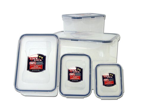 Lock & Lock Frischhalte-Boxen-Set 5-teilig