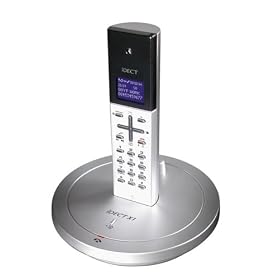 iDect X1 Single Digital Cordless Telephone - Silver