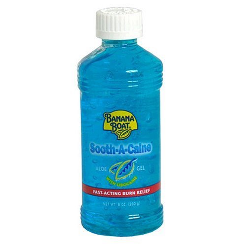 Banana Boat Sooth-A-Caine Aloe Gel with Lidocaine, 8 Ounces by Banana Boat