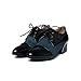 Carol Shoes Women's Mid Heel Lace up Oxfords Shoes