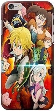 Nanatsu no Taizai The Seven Deadly Sins Wrath Dragon Meliodas 4.7 inches Iphone 6 Case,fashion design image custom iPhone 6 4.7 inches case,durable iphone 6 hard 3D case cover for iphone 6 4.7", iPhone 6 Full Wrap Case