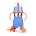 The Safe Sippy 2 2-in-1 Sippy to Straw Bottle, Blue