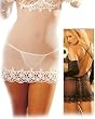 Absolutely Stunning in this Intricate Patterned Venice and Stretch Mesh Chemise