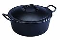 Lodge Logic Pre-Seasoned Cast Iron 4-Quart Dutch Oven with Iron Cover