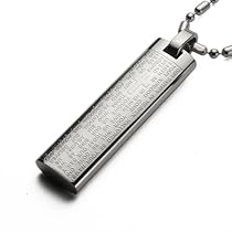 Small English Lords Prayer Cross