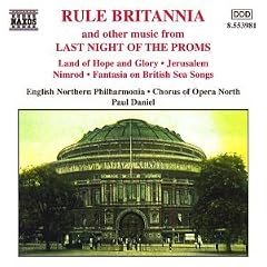 Rule Britannia and other music from the "Last Night of the Proms"