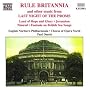 Rule Britannia and other music from the "Last Night ofthe Proms"