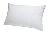 Comfort Shield Terry Waterproof Pillow Protector, White, King