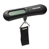 TripNeeds Ultimo Advanced Digital Luggage Scale with Red Alert and Quick Capture, 50Kg Capacity, Black