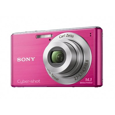 Black Friday Sony Cyber-Shot DSC-W530 14.1 MP Digital Still Camera with Carl Zeiss Vario-Tessar 4x Wide-Angle Optical Zoom Lens and 2.7-inch LCD (Pink) Deals