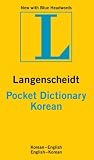 Korean Langenscheidt Pocket Dictionary