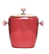 Lush Life Crystal Ice Bucket, Pink