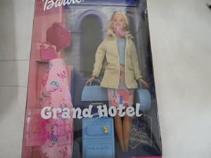 Amazon.com: Barbie Grand Hotel Doll with Suitcase: Toys & Games