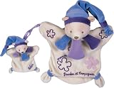Collector Puppet Lilac Bear and Baby Puppet 24cm PUP1635 Shreds
