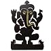 Wooden Ganesh Wall Hanging with Golden Hand Painting