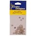 4mm Brass Jump Ring, Silver Plated, 48 Pc/Pkg