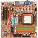 ABIT A-N78HD - Motherboard - micro ATX - GeForce 8200 - Socket AM2+ - UDMA133, Serial ATA-300 (RAID) - Gigabit Ethernet - FireWire - video - HD Audio (8-channel)