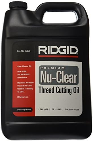 Ridgid 70835 Nu-Clear Threading Oil, 1-Gallon by North Coast Electric